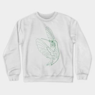 Hummingbird illustration Crewneck Sweatshirt